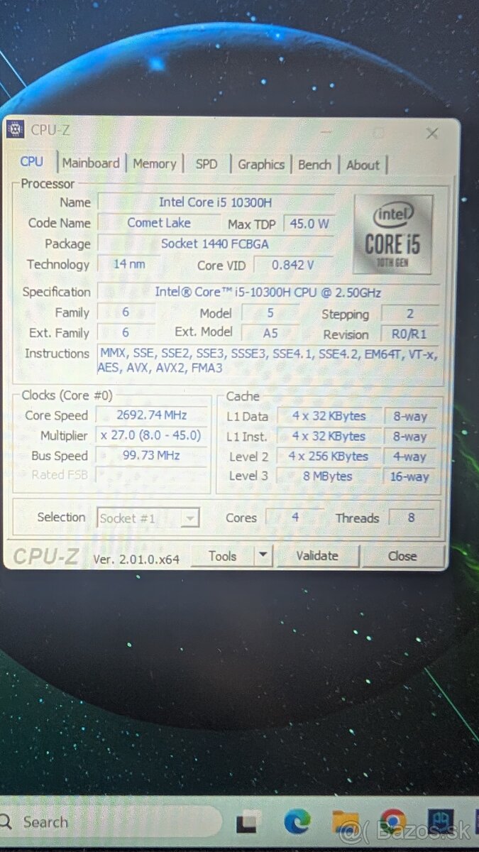 Herny Notebook Acer Nitro5 - N20C1 - 8