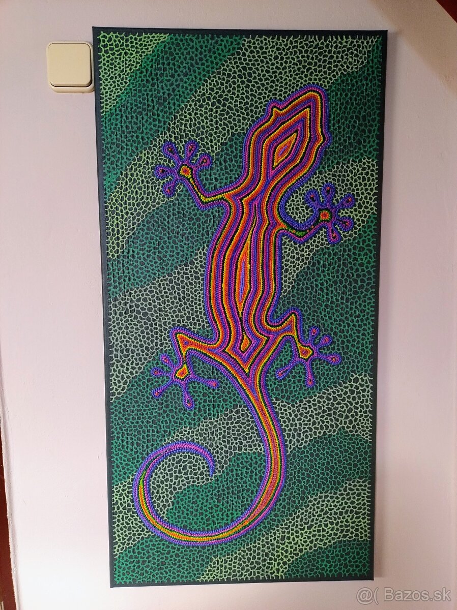 obraz "Jašter Spikey - 8