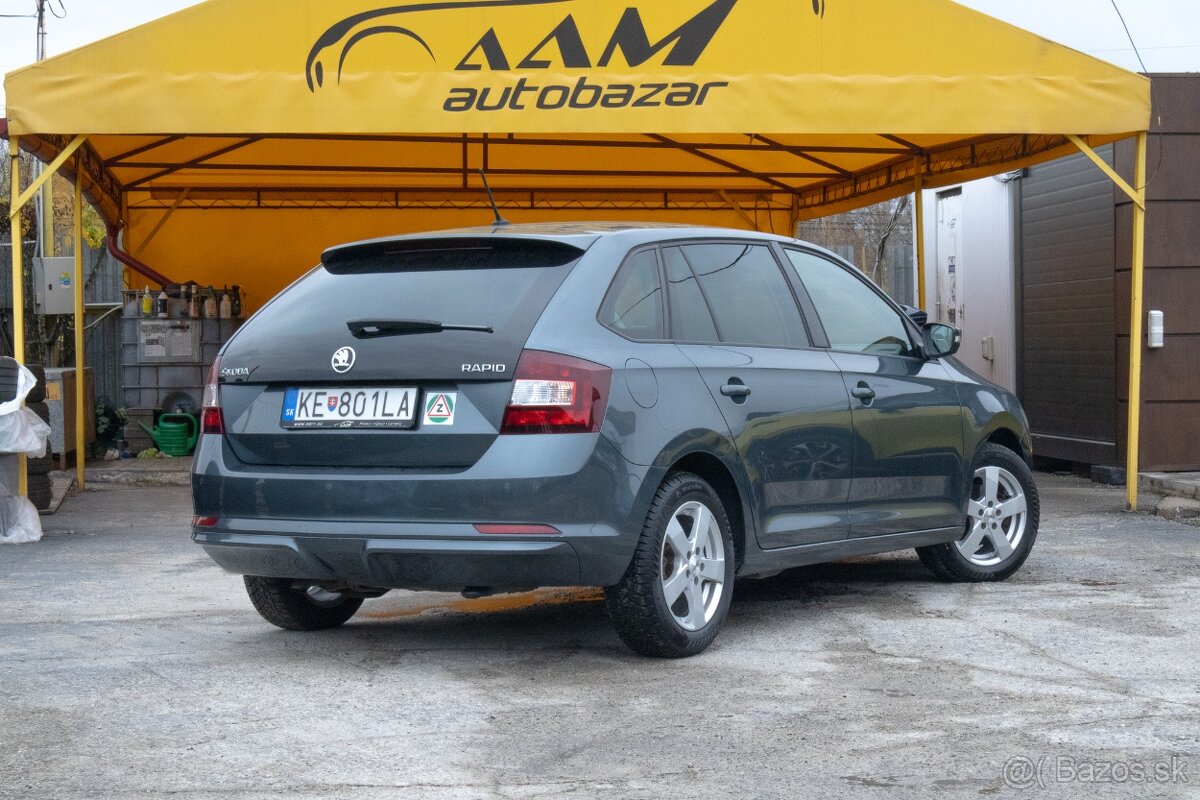 Škoda Rapid Spaceback 1.2 TSI 90k DSG, SK Pôvod, 2.Majiteľ - 8