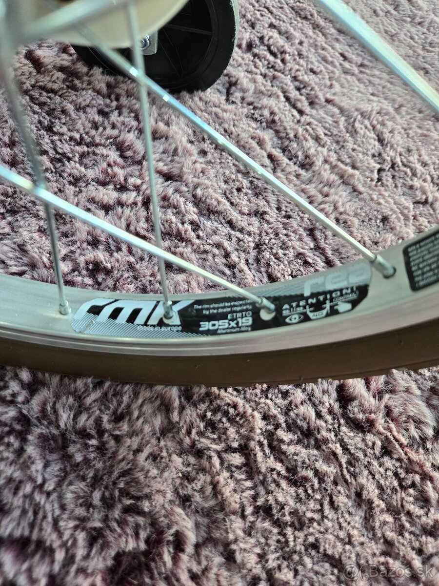 Ruzovy retro bicykel kenzel Luna s košíkom - 8