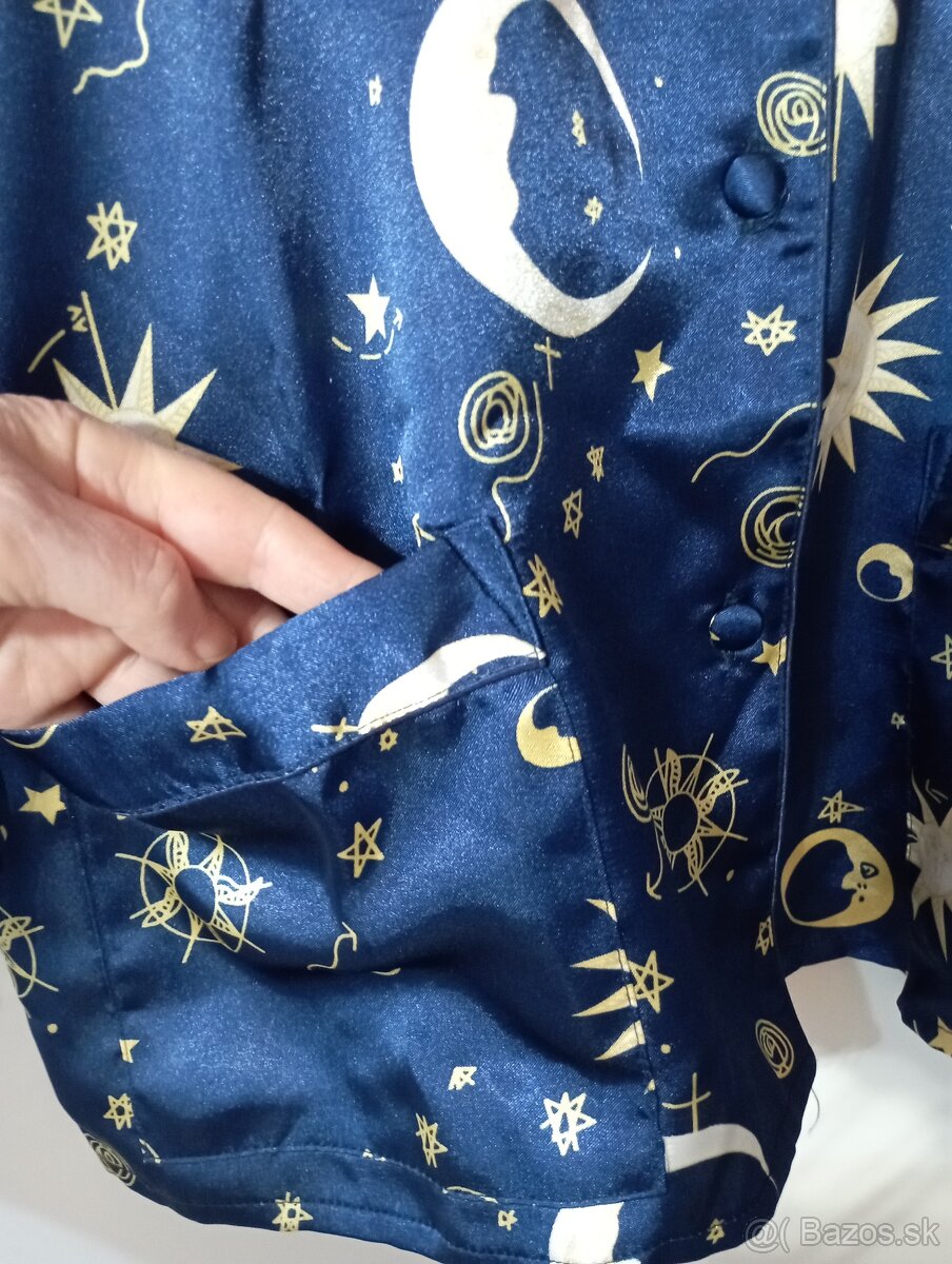 Tmavomodré pyžamo - 8