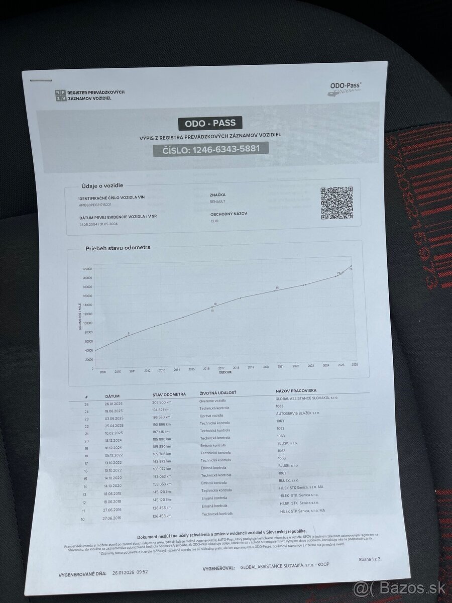 Renault Clio 1.4 16V + klimatizácia - 8