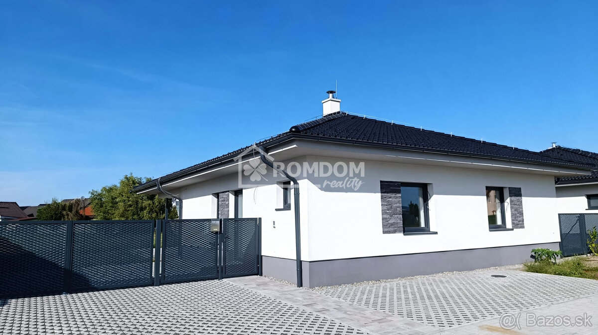 AKCIA PREDAJ murovaný 4-izb. bungalov (dom 3), Láb, okr. Ma - 8