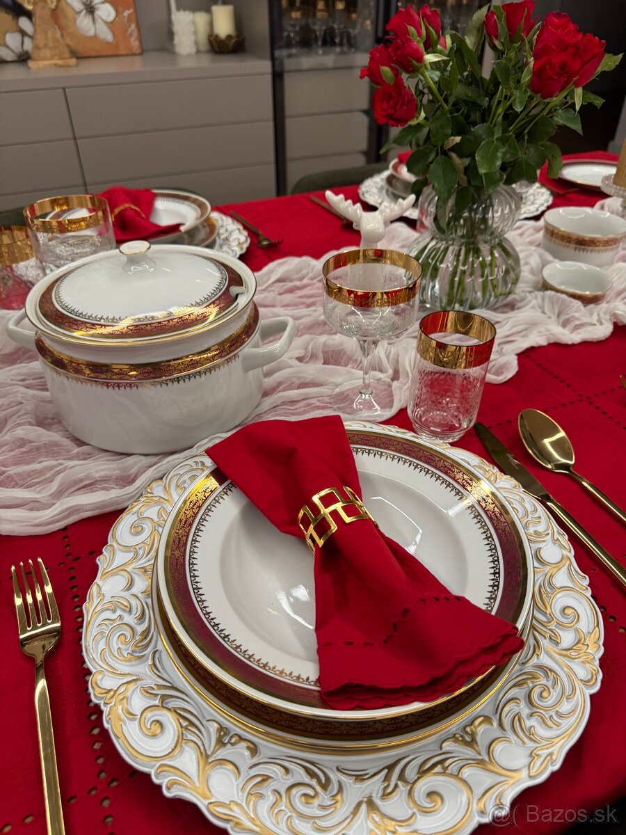 AKCIA Českoskoslovenská obedová súprava,posielam bezpečne - 8