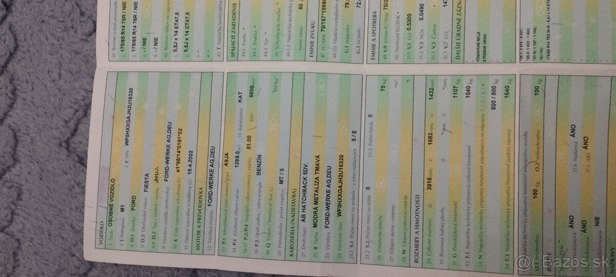 Predám Ford fiesta 1.4mpi 51kw - 8