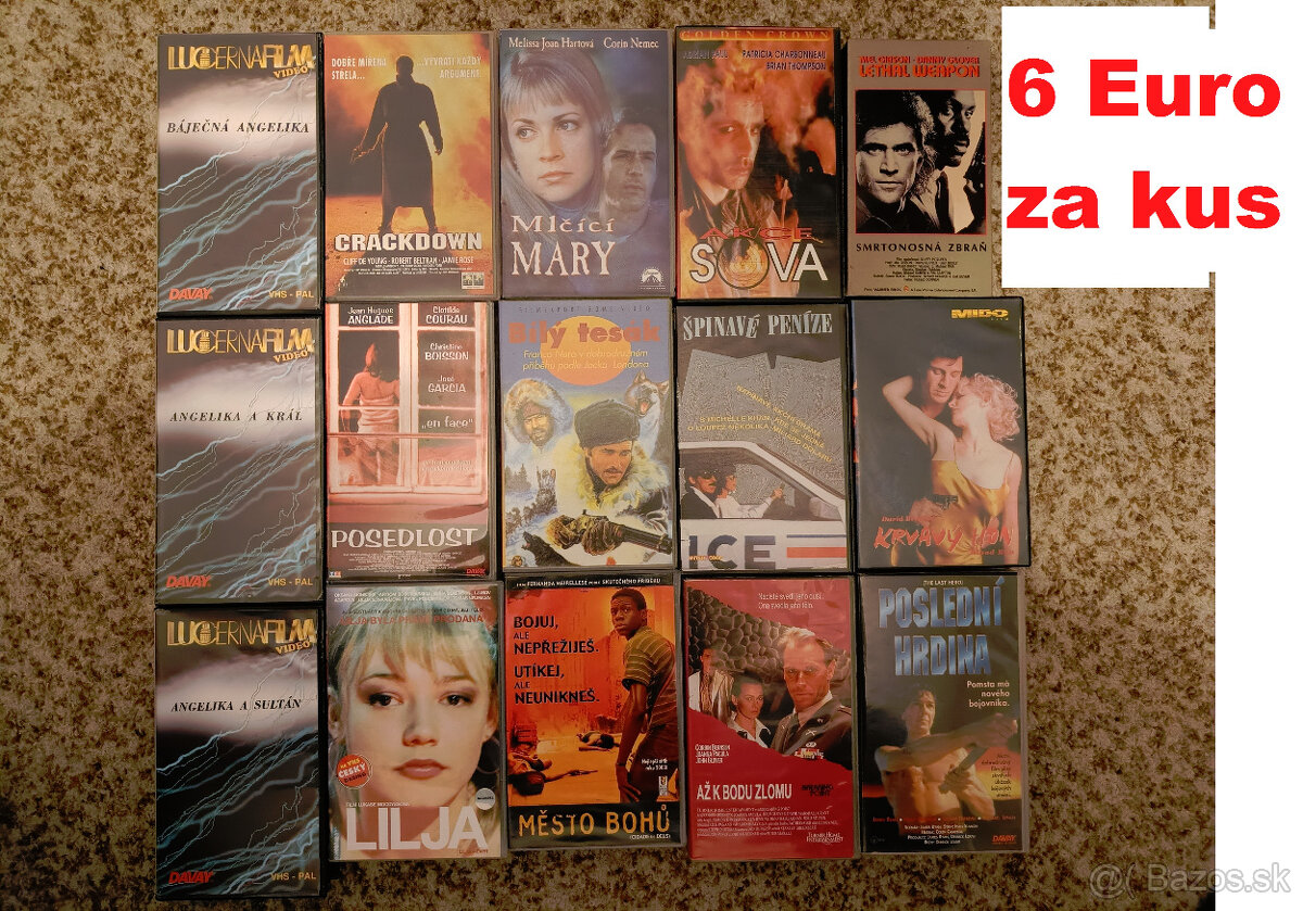 Video-kazety VHS - skúšané - 8