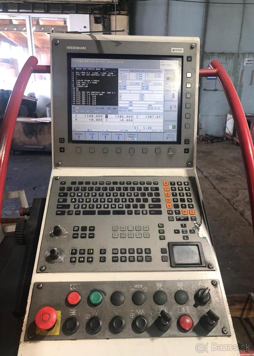 Obráběcí centrum (univerzální) MAS MCV 1000 POWER 5AX (5373) - 8