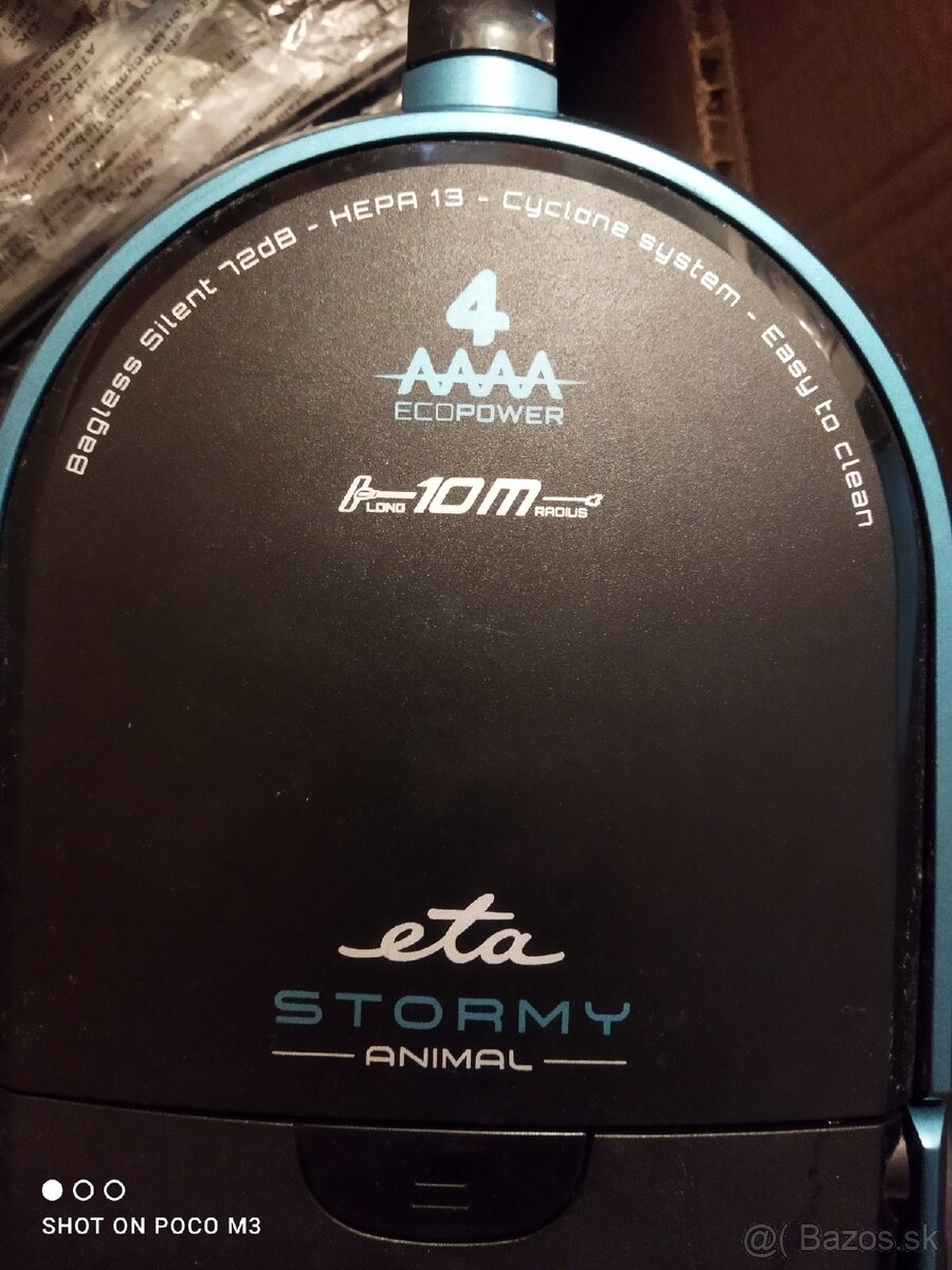 Vysávač ETA stormy animal cyclone systém - 8