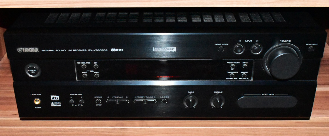 YAMAHA RX-V630 Dolby Digital EX, DTS, Pro Logic II prijmac - 8