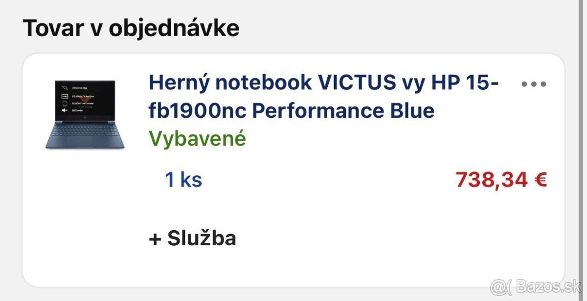HP Victus RTX 2050 - 8