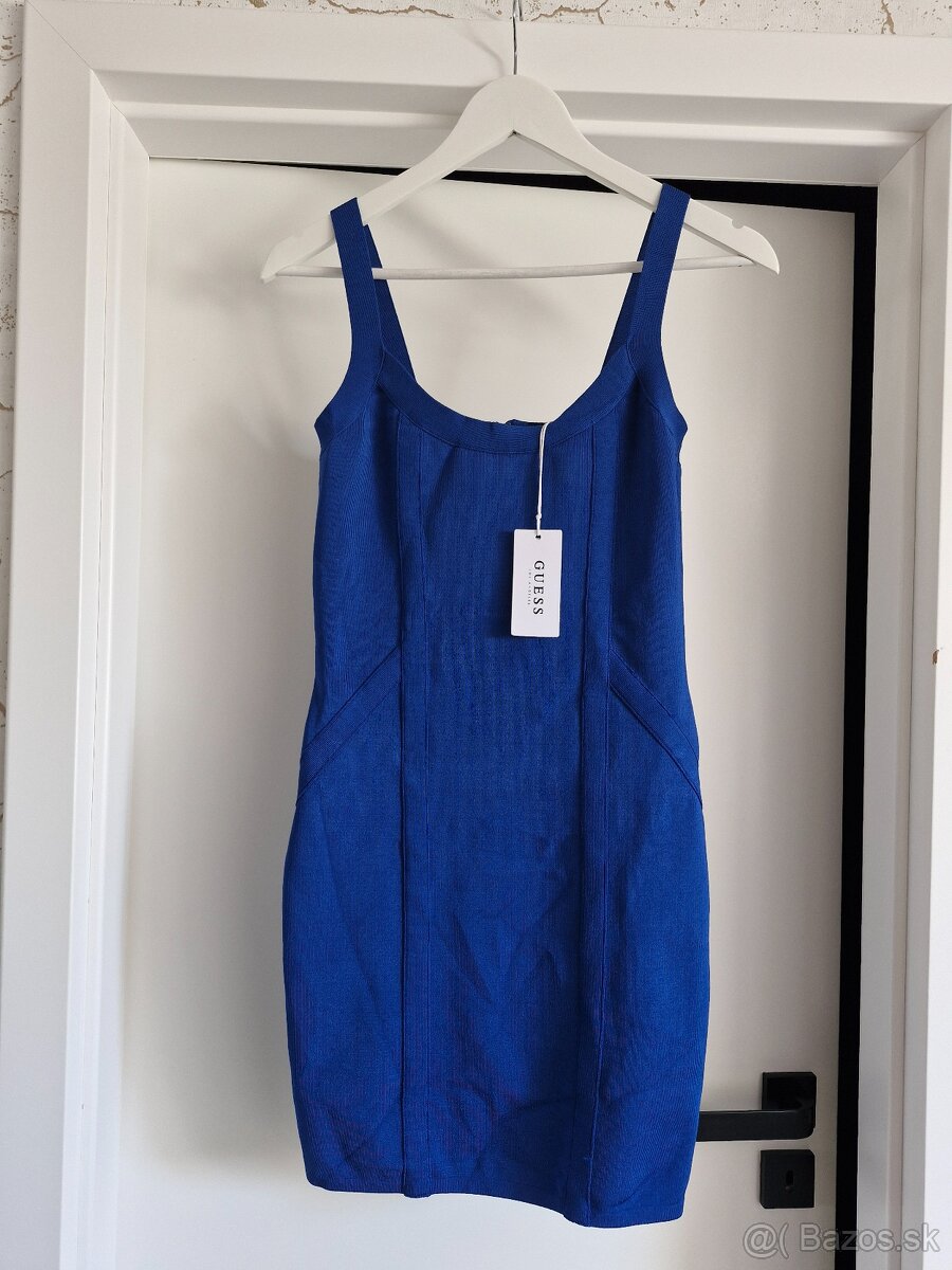 NOVE Guess letne,zimne monogram saty XS - M - 8