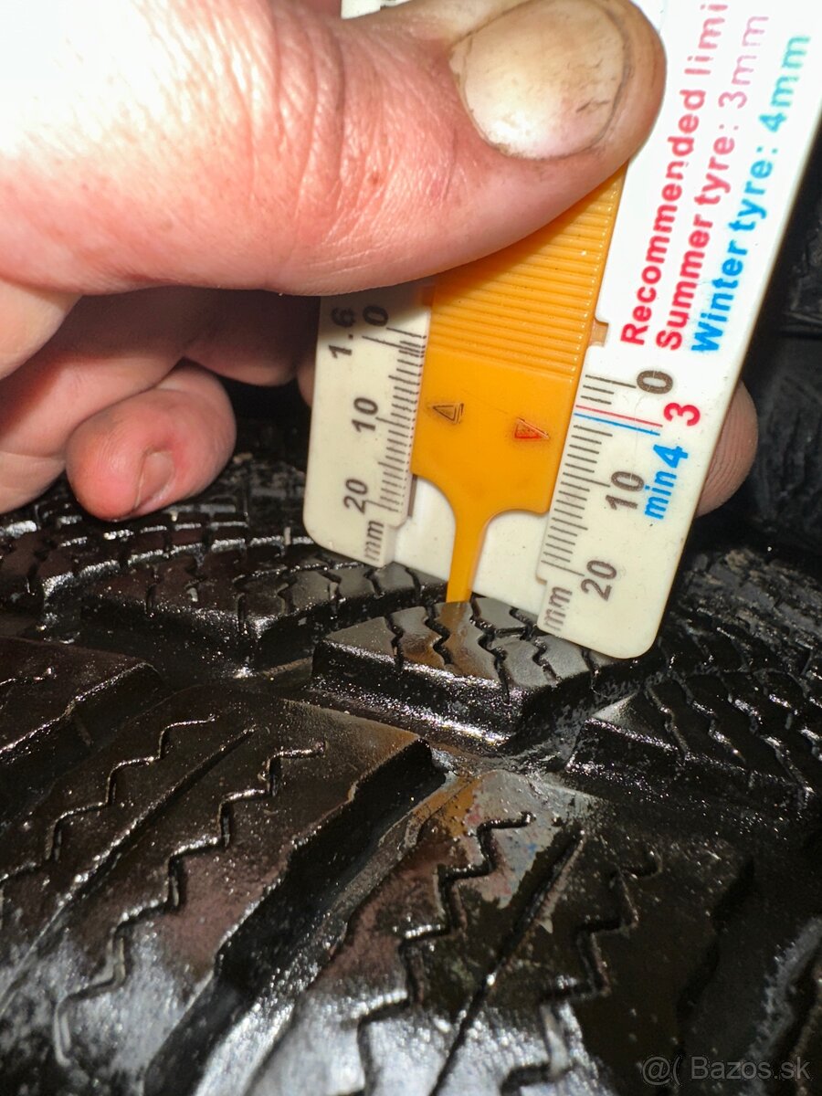 5x100 R14 5J ET35 + zimné 175/70 R14 84T - 8