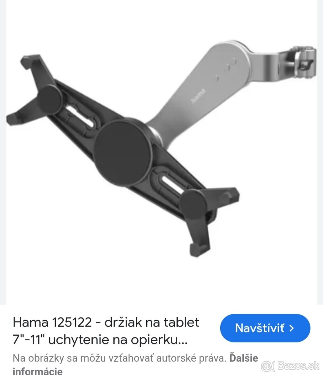 Držiak na tablet do auta HAMA - 8