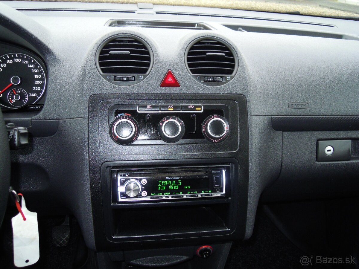 Volkswagen Caddy, 1.6TDi SERVIS - PNEU - ROZVODY - 8