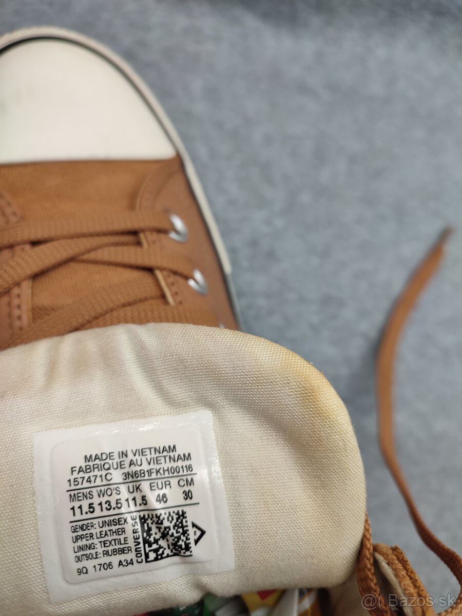 Converse 46 - pánske kožené tenisky - 8
