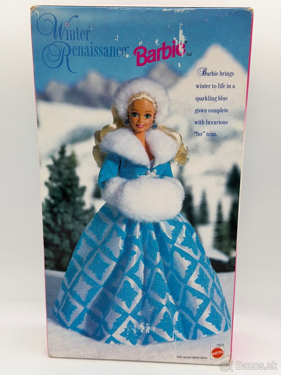 Barbie Winter Renaissance Barbie (#15570) - 1996 - 8