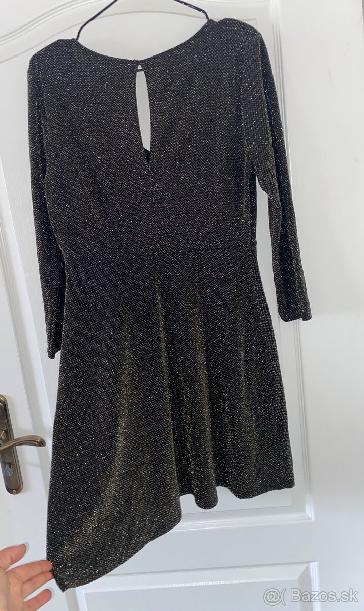 Trblietave elasticke saty Springfield velkost L - 8