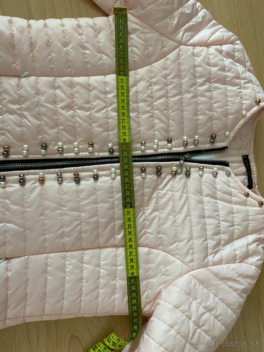 Ružová prechodná bunda - 8