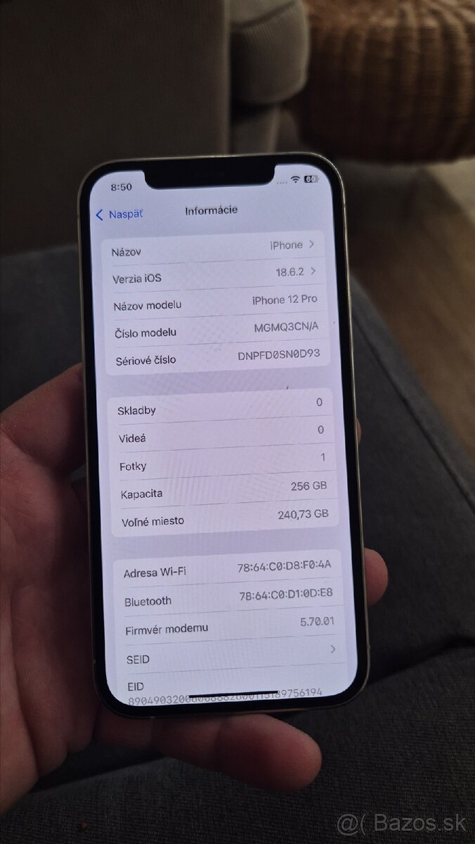Apple iphone 12 PRO 256gb, super stav - 8