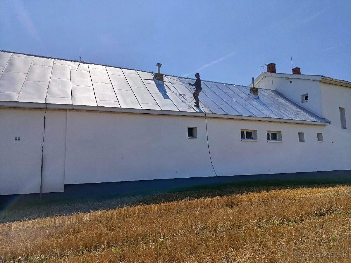 Ponúkame vám maľovanie striech maľovanie fasád - 8