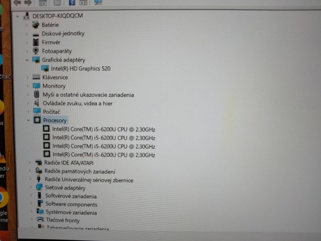 predám 12" HP elitebook 820 g3/ Intel core i5 /8gb ram /ssd - 8