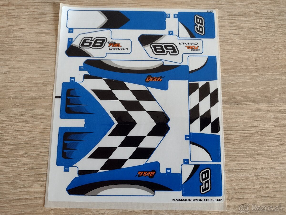 Lego Technic návody a nálepky - 8