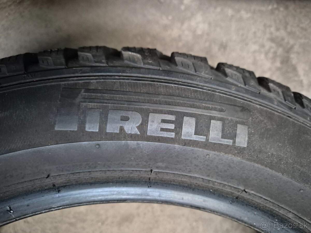 185/60 r16 zimné 4 ks PIRELLI dezén 8,7 - 7,7 mm - 8