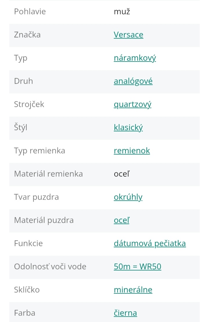 VERSUS VERSACE - SOLÁRNE PÁNSKE HODINKY - 8