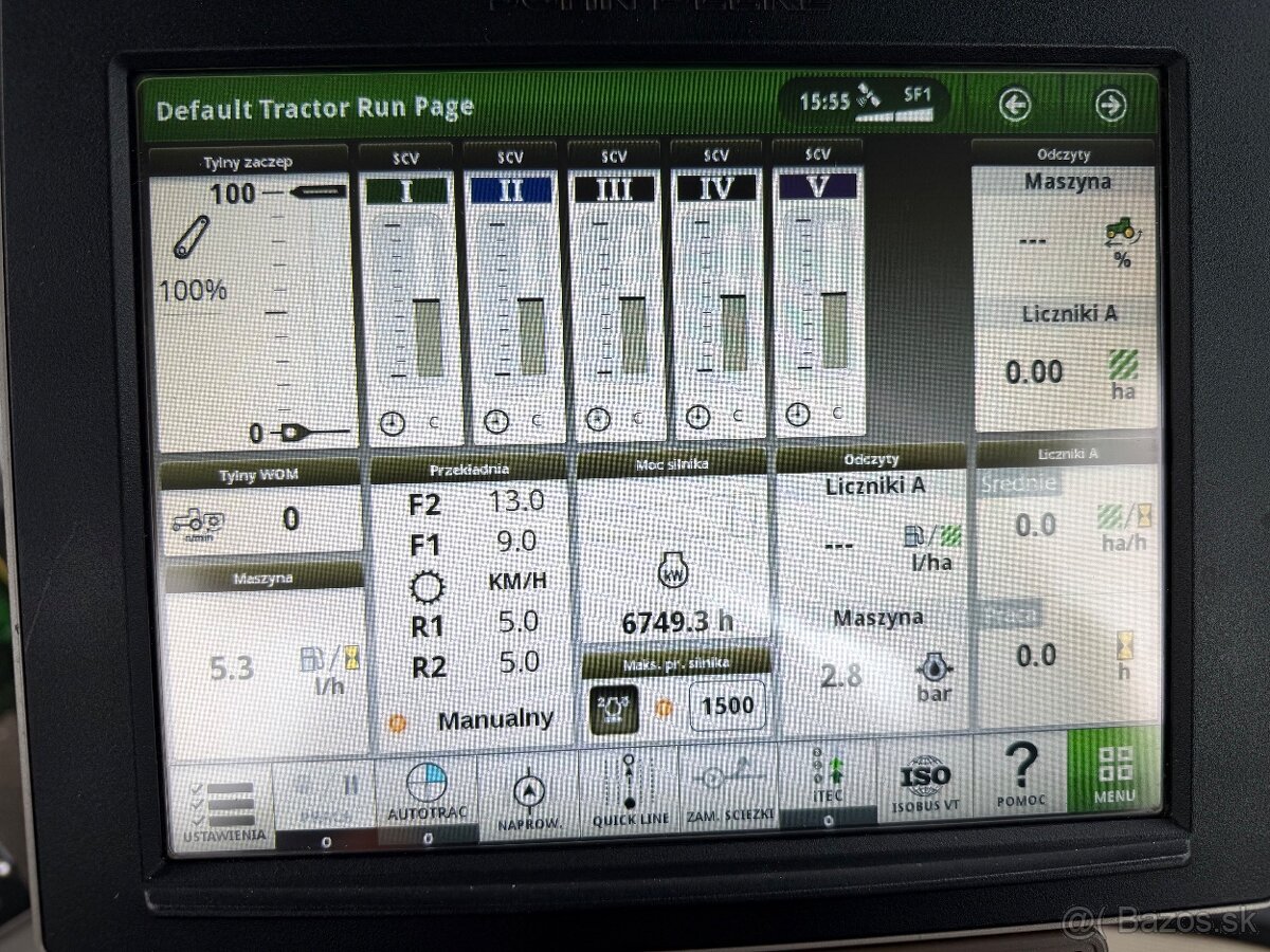 John Deere 8370R E23 rok vyroby 2016 - 8