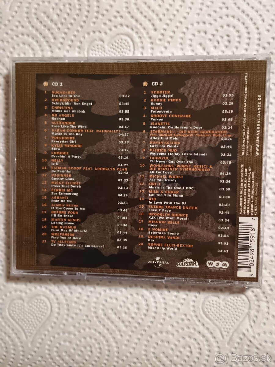 2CD výbery po 3€. III - 8