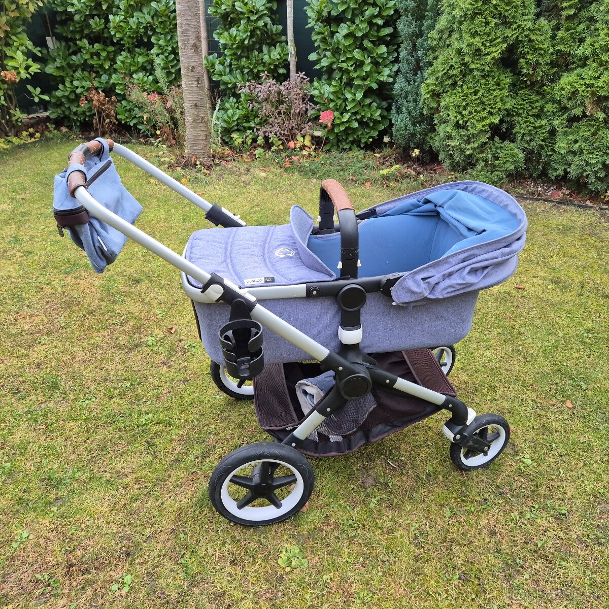 Kočík Bugaboo Fox, farba Blue Melange - 8