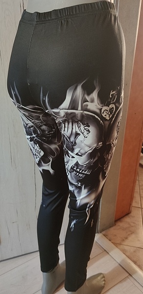 Emo punk legíny S - 8