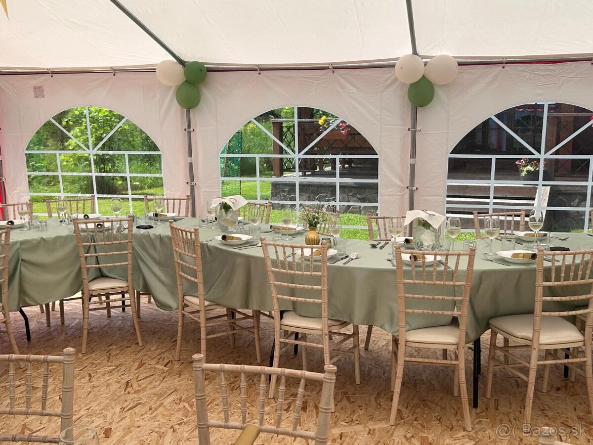 Prenajom noveho party stanu 6×12 m - 8