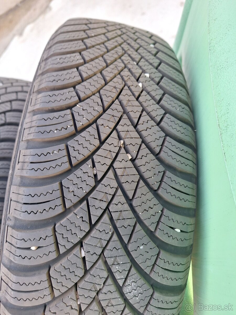 Sada zimných kolies 185/65R15 na plechových diskoch - 8