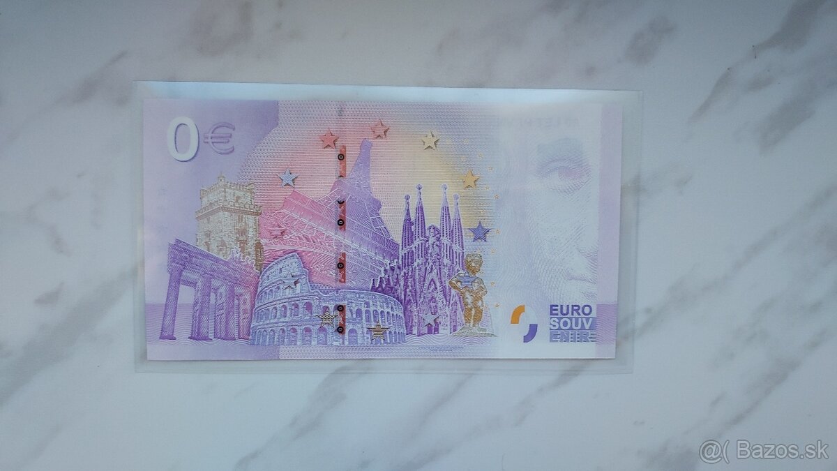 Bankovka 0 eur. Suvenír. - 8