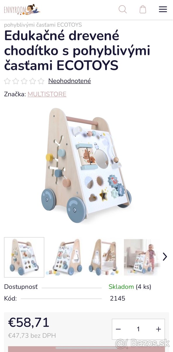 Drevenné chodítko - 8