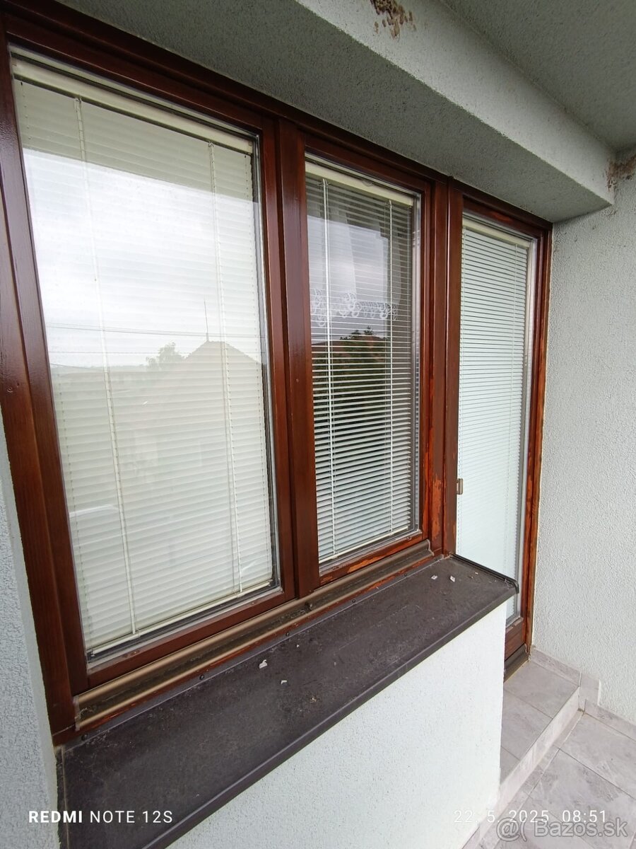 Ponúkam hliníkovú kapotáž na drevené eurookná - 8