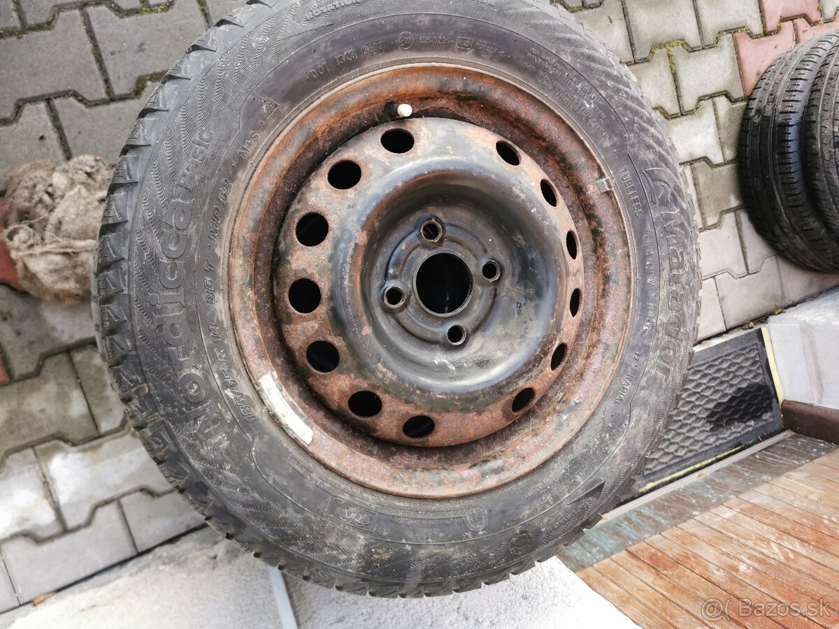 Zimné kolesá, pneu., disky 185/65R14 Matador Nordica Basic - 8