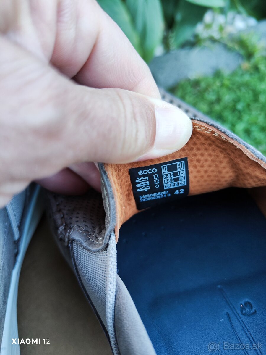 Prechodné pánske topánky ECCO veľk.42 - 8