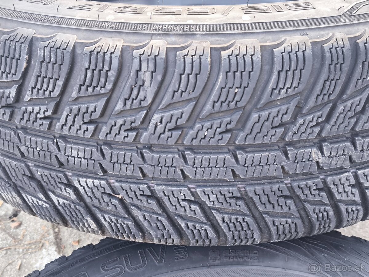 Zimná sada ŠKODA OCTAVIA-KODIAQ 215/65/R17 s puklicami - 8