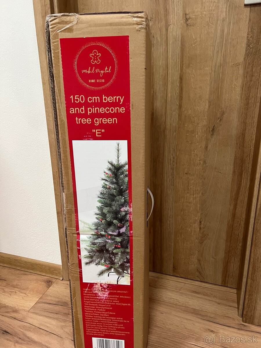 Vianočné stromčeky 3D umelé husté 250cm, 150cm 103cm - 8