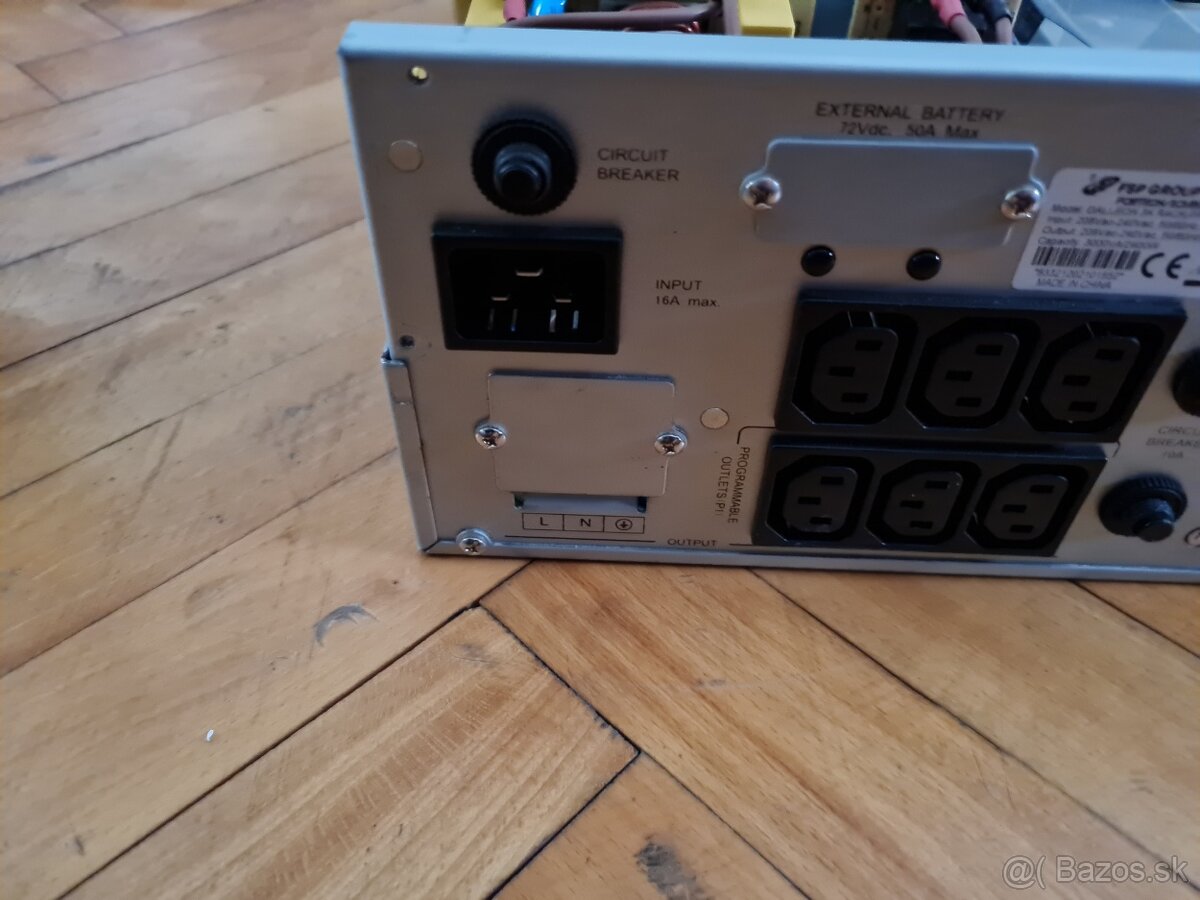 Predám UPS - 2x menšie a 1x veľká (bez batérií) - 8