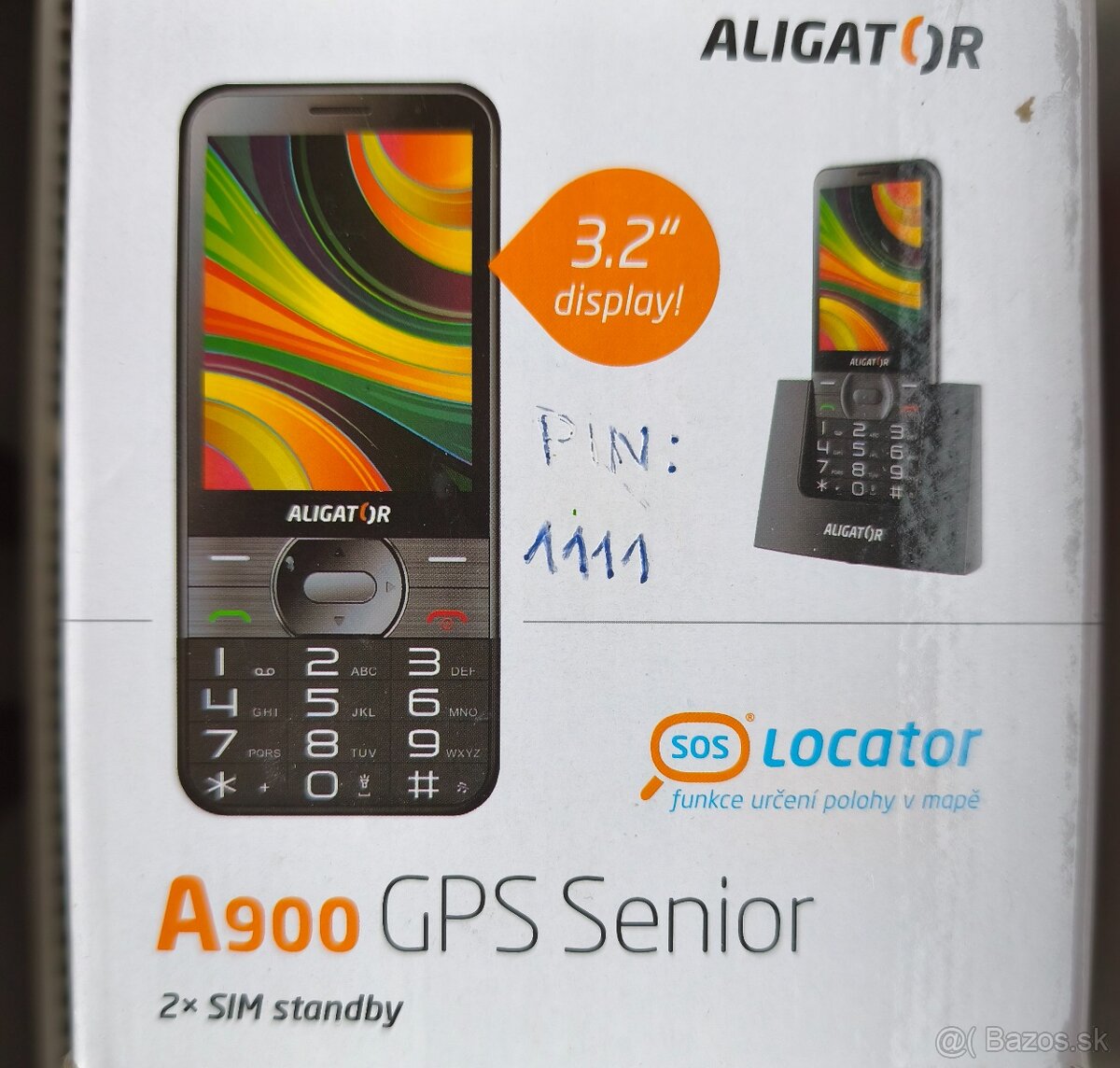 mobily ALIGÁTOR A670 Senior a A900 GPS Senior - 8