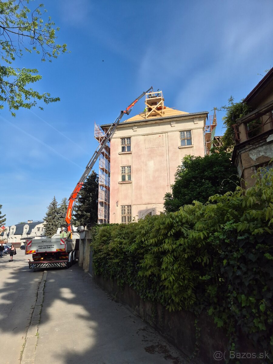 Auto doprava z hydraulickou rukov - 8