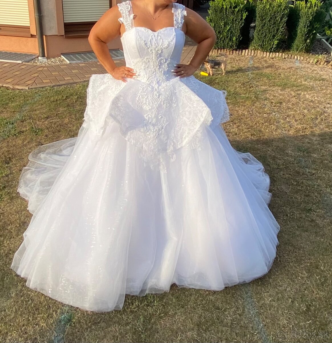 Predam princeznovske svadobné šaty - 8