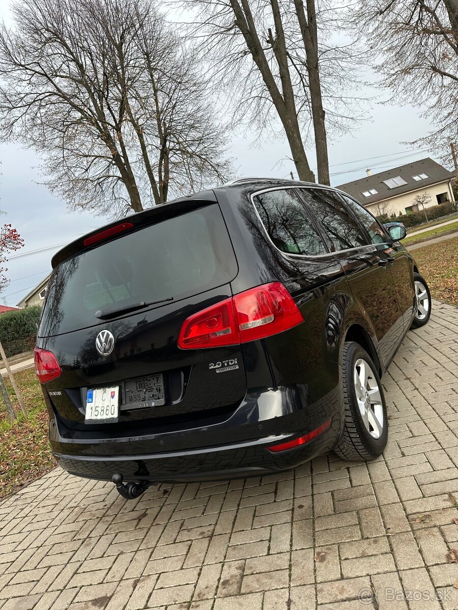 Vw Sharan 2,0Tdi 140Ps 4Motion Rv:2012 Highline 7Miestny - 8