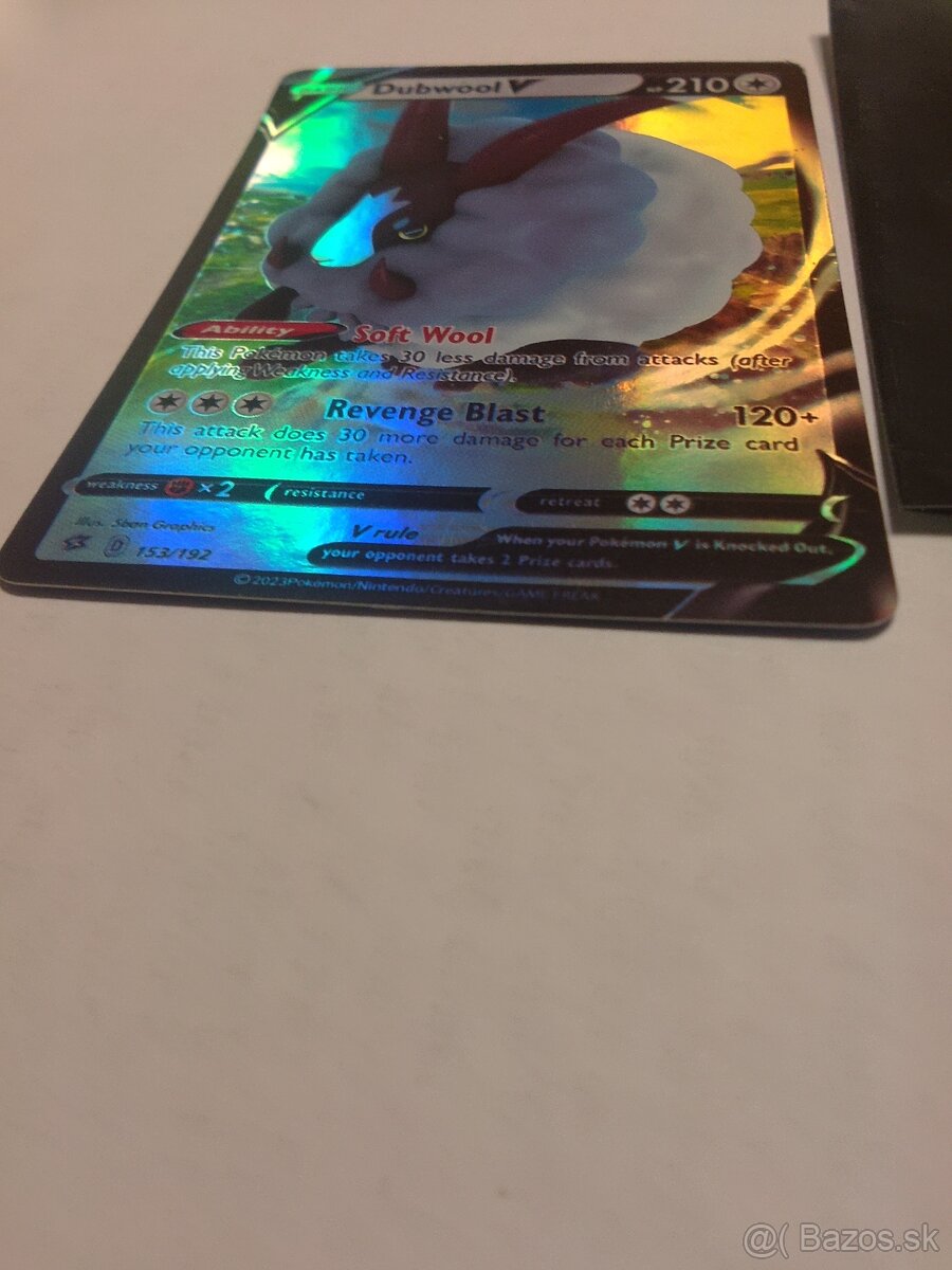 Pokémon karta DubwoolV - 8