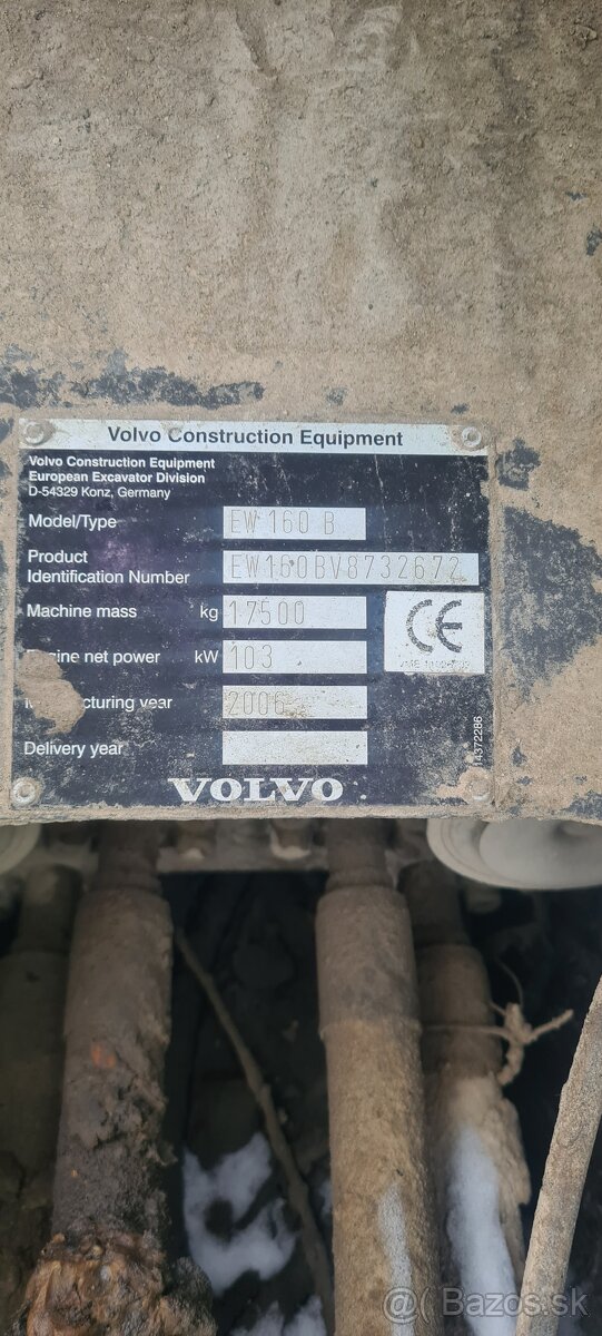 Predám kolesový bager Volvo EW160B - 8
