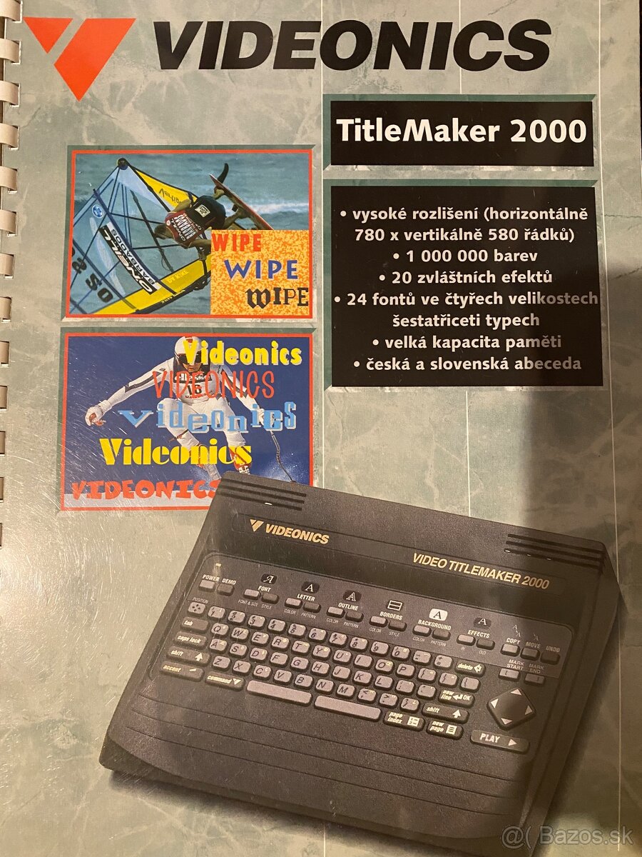 Titulkovač a video mixer - 8