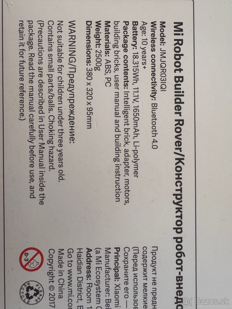 XIAOMI Mi Robot Builder Rover stavebnica - 8